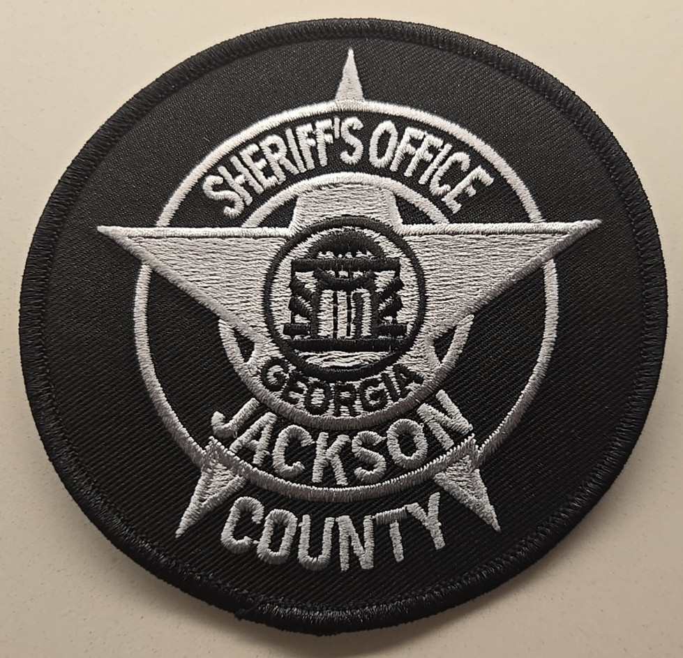 JACKSON COUNTY GEORGIA subdued SHERIFF POLICE PATCH