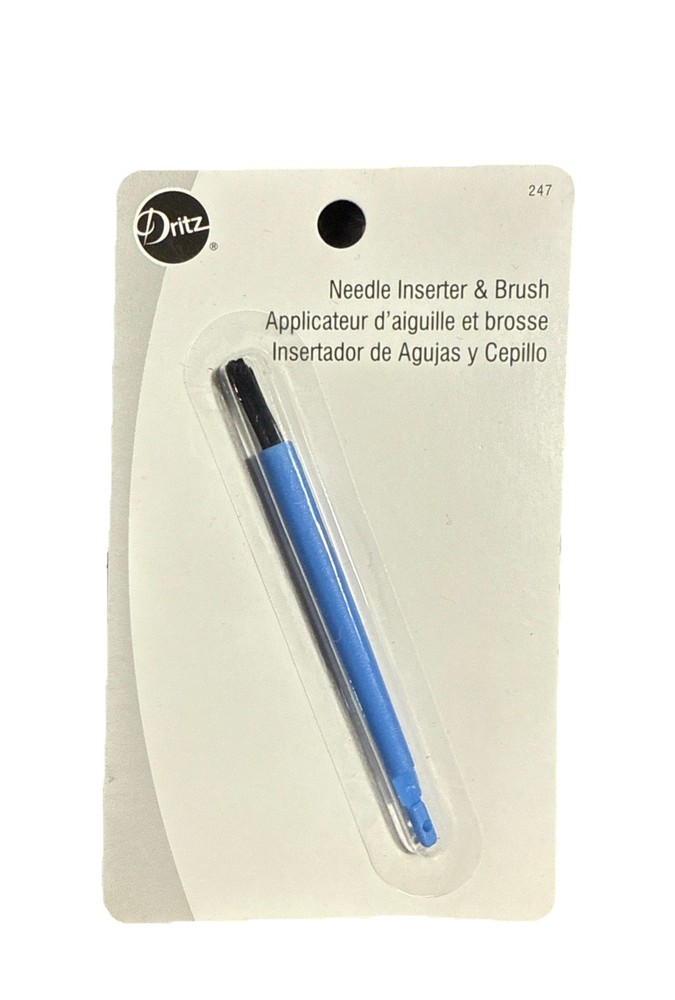Dritz 247 Needle Inserter With Brush