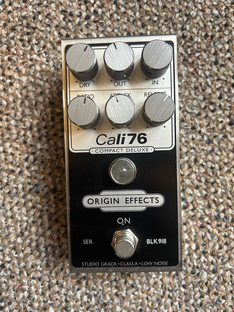 Origin Effects Cali76 Compact Deluxe Analog Compressor Sustainer Pedal