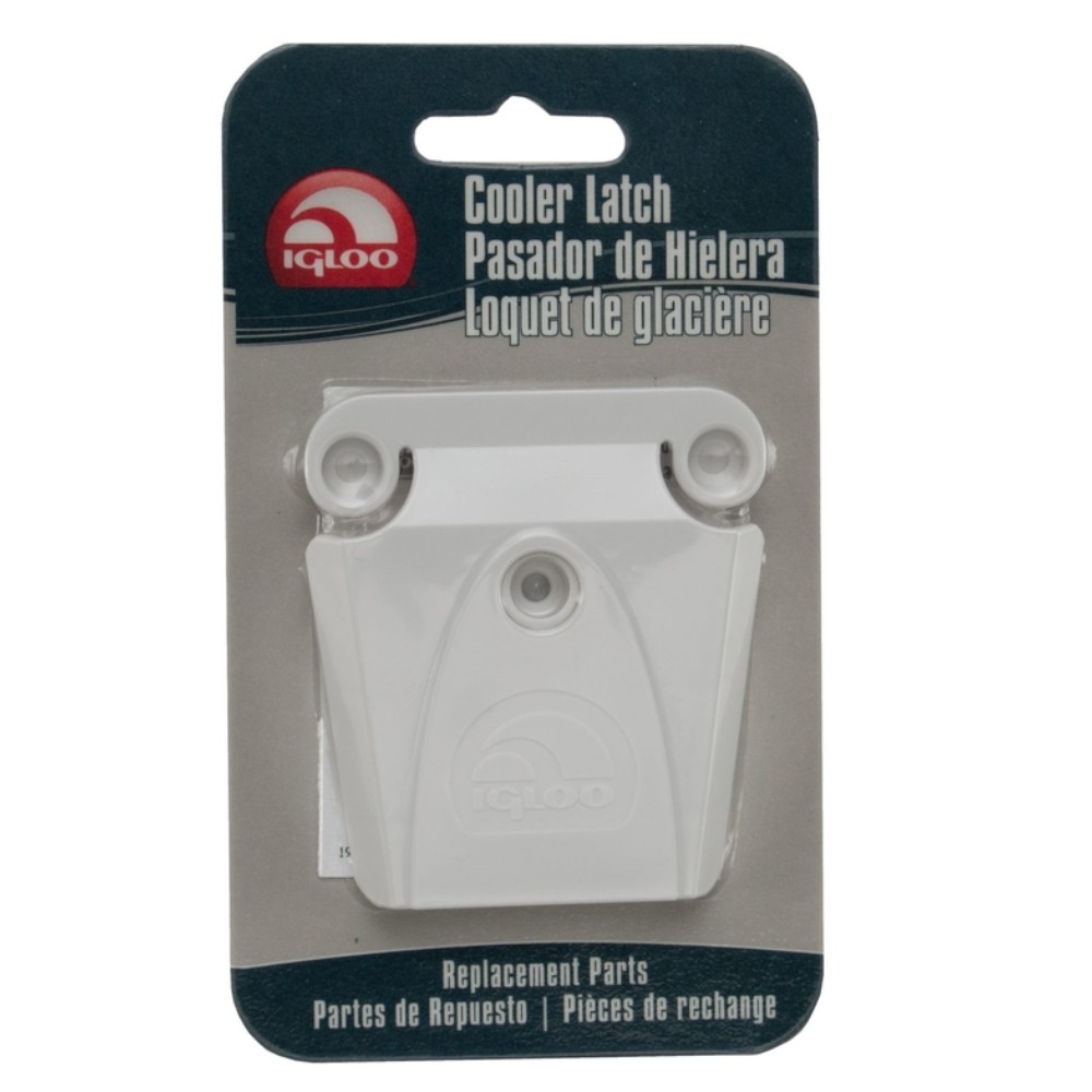 Igloo 24013 Standard Plastic White Durable Beveled Latch Universal Fit