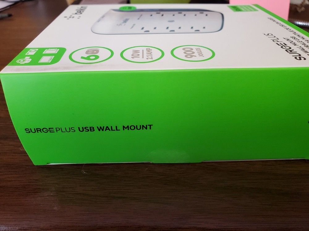 belkin Surge Plus USB Wall Mount