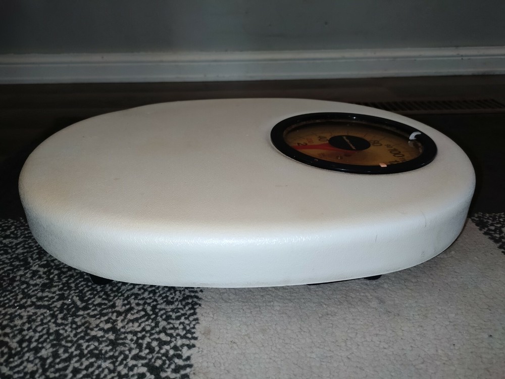 Vintage Large Dial Bathroom Scale