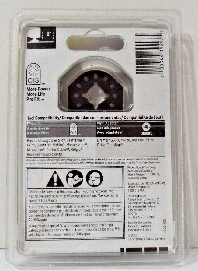 Bosch OSC2RSC Multi-X 2-Inch Rigid Scraper Blade