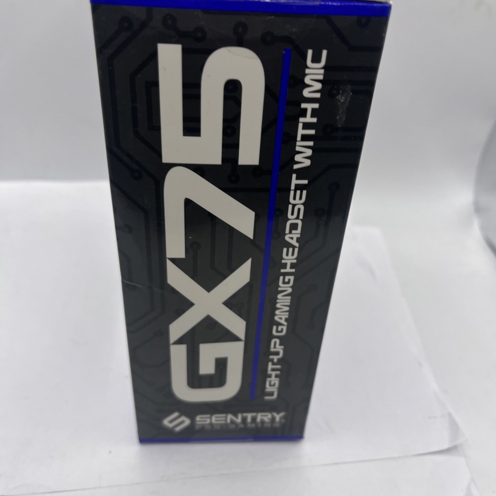 Sentry GX75 Headset New Sealed