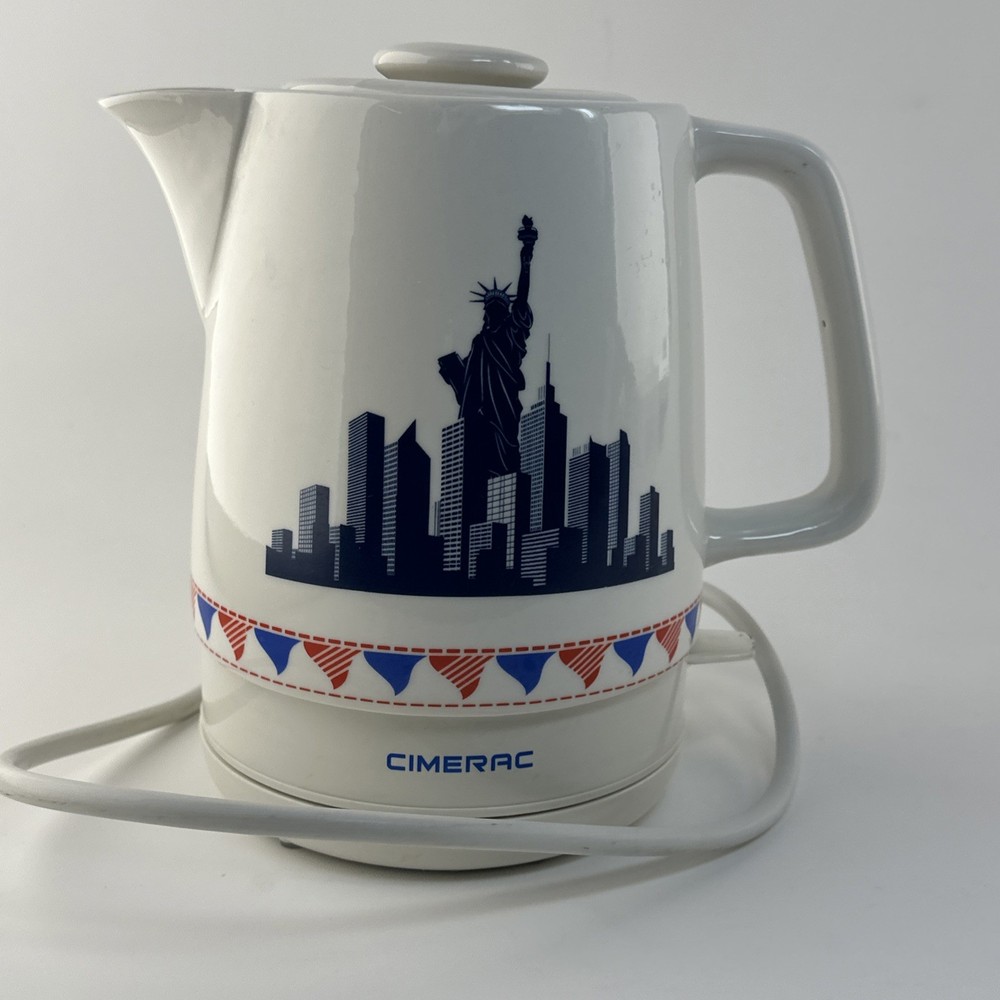 Rare Cimerac Ceramic Electric Kettle