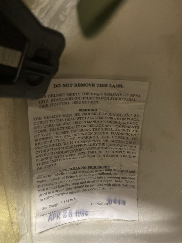 9/11 Firefighter Helmet.