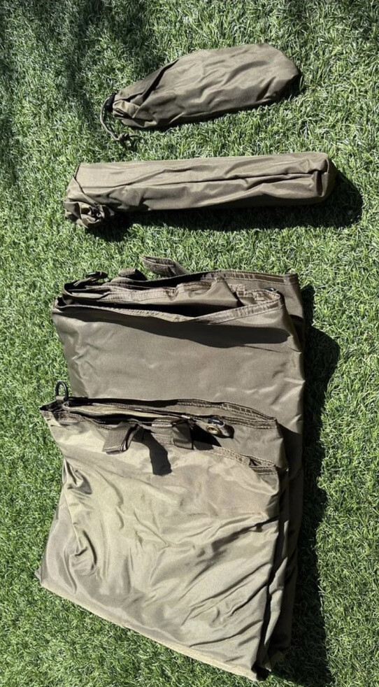 British army cot mounted mosquito net