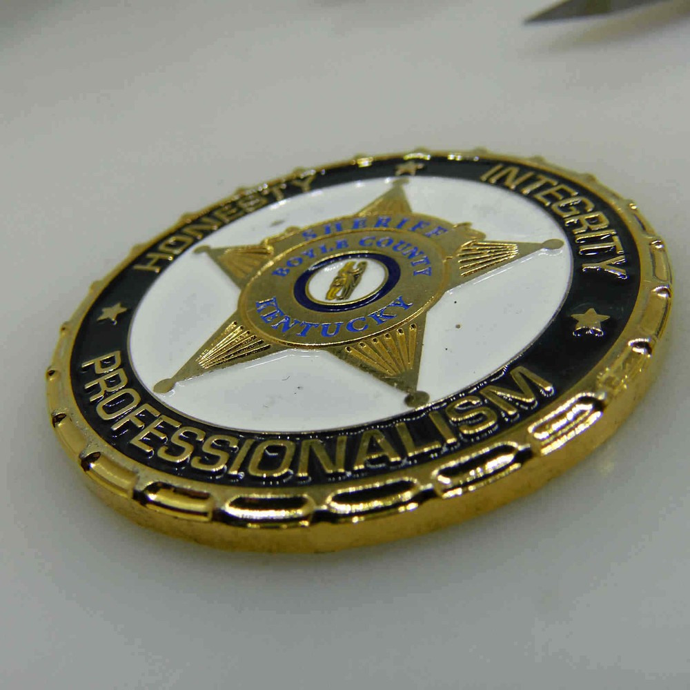 BOYLE COUNTY KENTUCKY SHERIFF CHALLENGE COIN