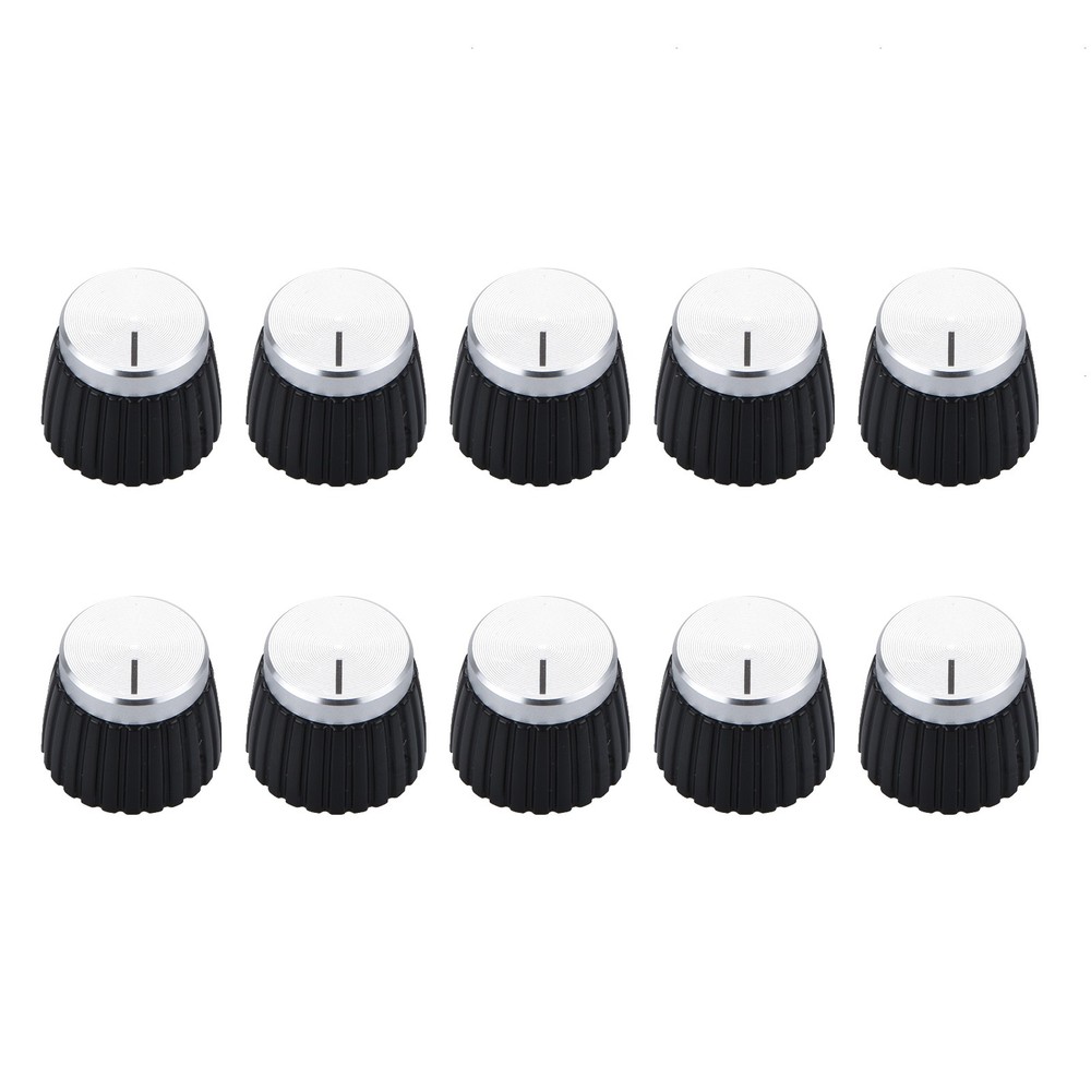 10* Aluminum Plastic Pointer Knobs 20*16mm For Marshall AMP Guitar Effect Pedal/