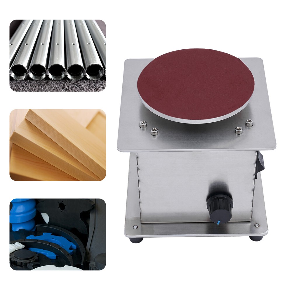 4" Mini Disc Sander with Variable Speed 6000RPM Electric Small Hobby Disk Sander