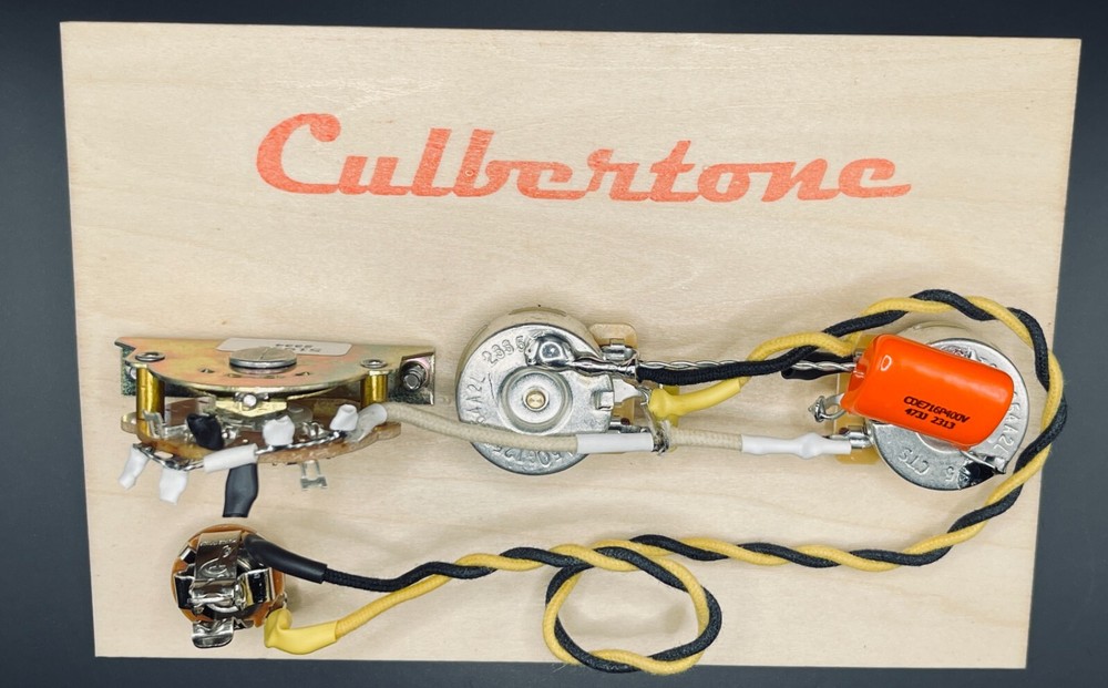 Culbertone  OG  3 way Telecaster Wiring Harness