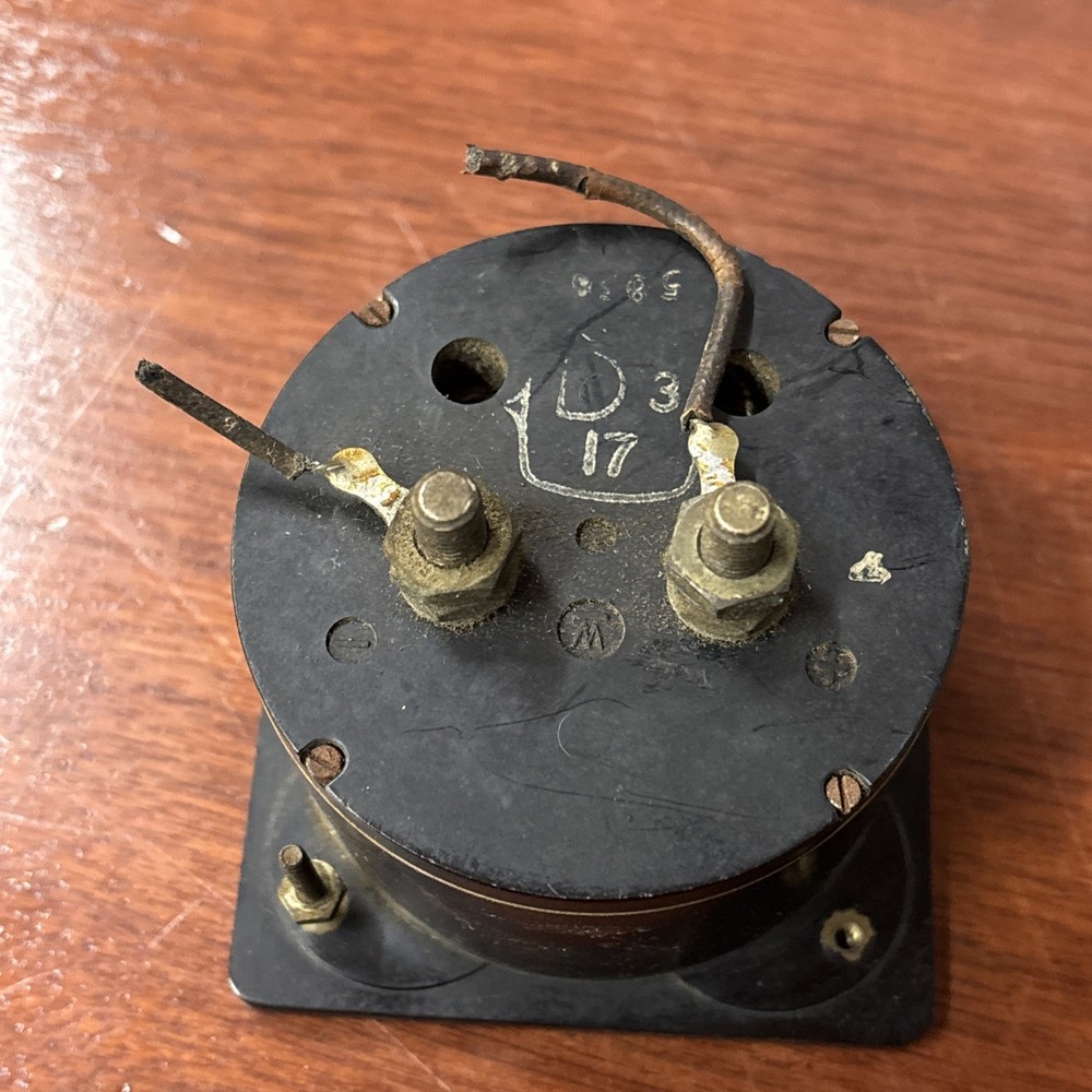Vintage RCA DC Microamperes Panel Meter *** Untested