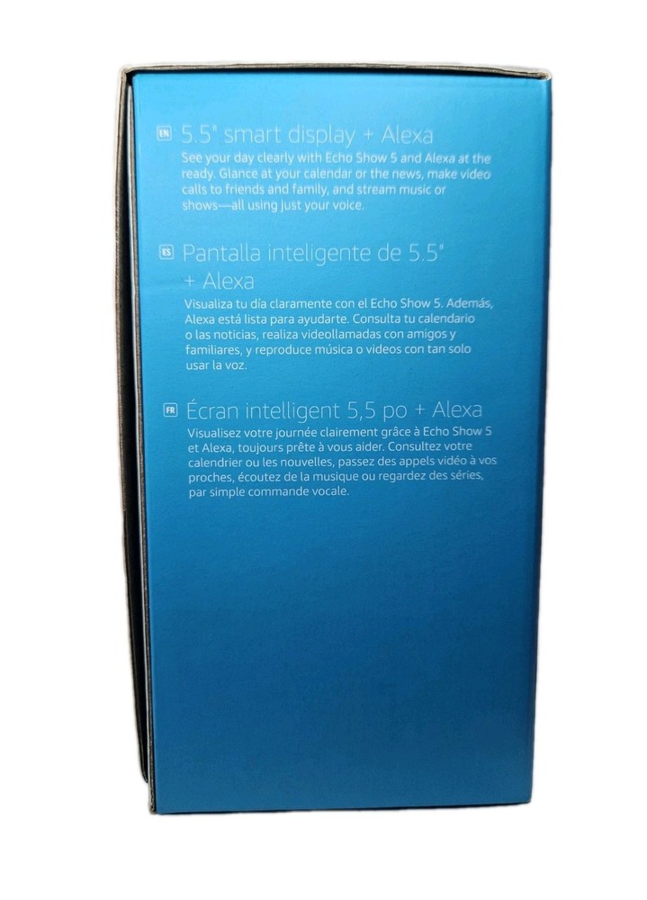 Amazon Echo Show 5 (2nd Gen) Smart Display Speaker NIB