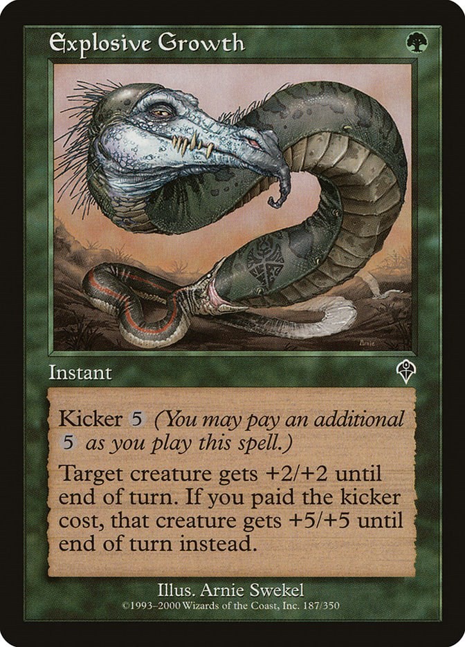 Explosive Growth Invasion 187 MTG MP