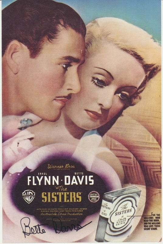 Bette DAVIS / Color Photograph Signed