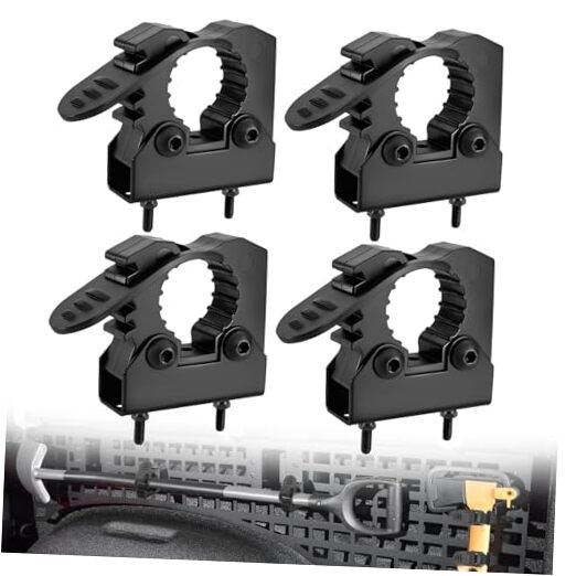 Quick Release Rubber Clamp Mount for MOLLE Panel its 1 MOLLE Panel Clamp -4