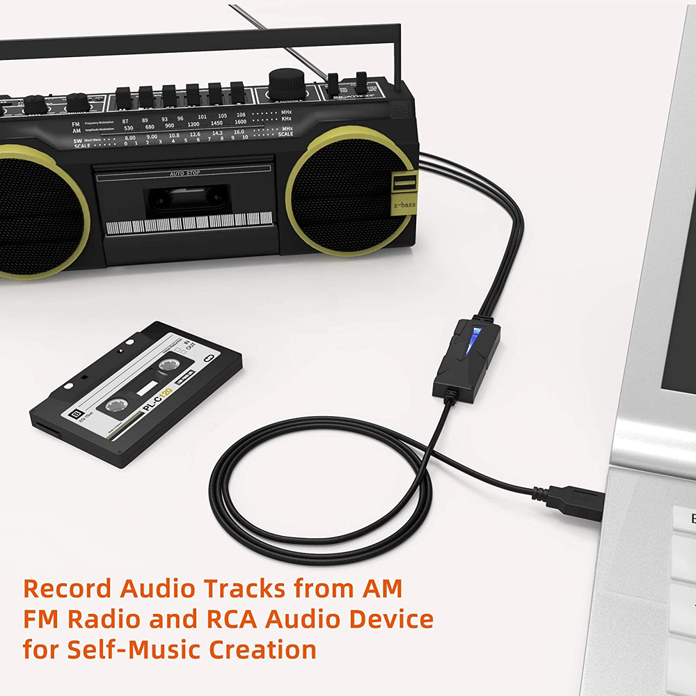 Audio Capture/Grabber Card Device - Win & Mac AV202-B USB2.0