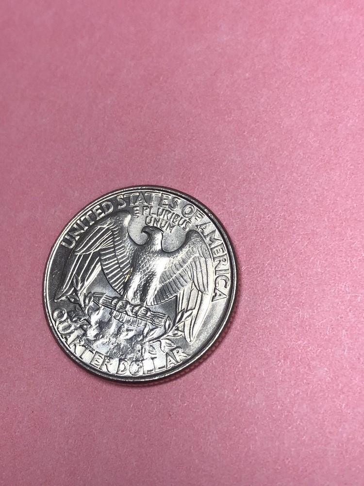 RARE 1995 P Washington ERROR Quarter Die Error Strike Error Missing Design
