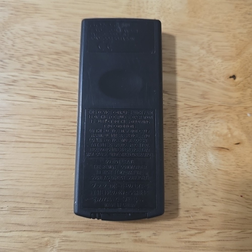 Sony Remote Control (RM-X231)