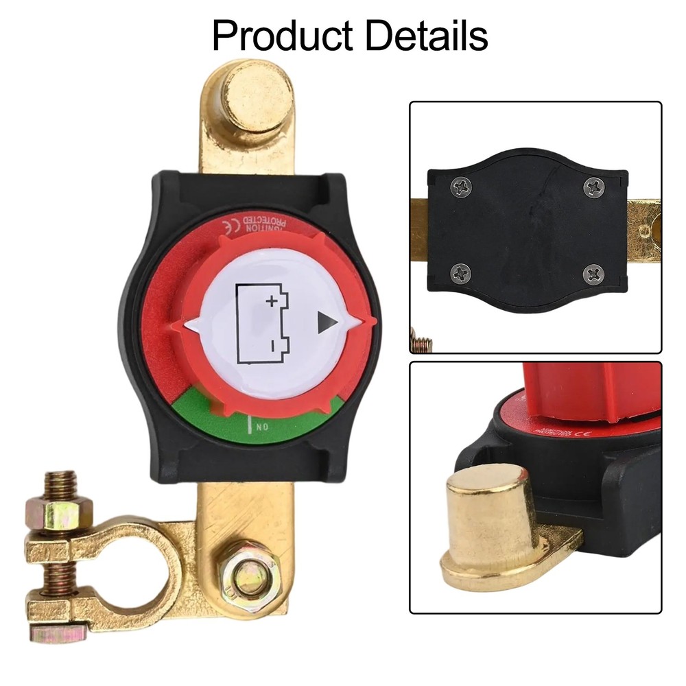 Compact and Efficient Battery Isolator Cut Off Switch for Marine Applications