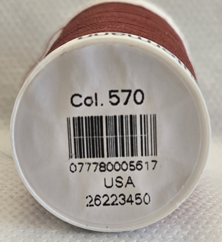 Sew All Polyester Thread 274 yd Rust #570 Gutermann