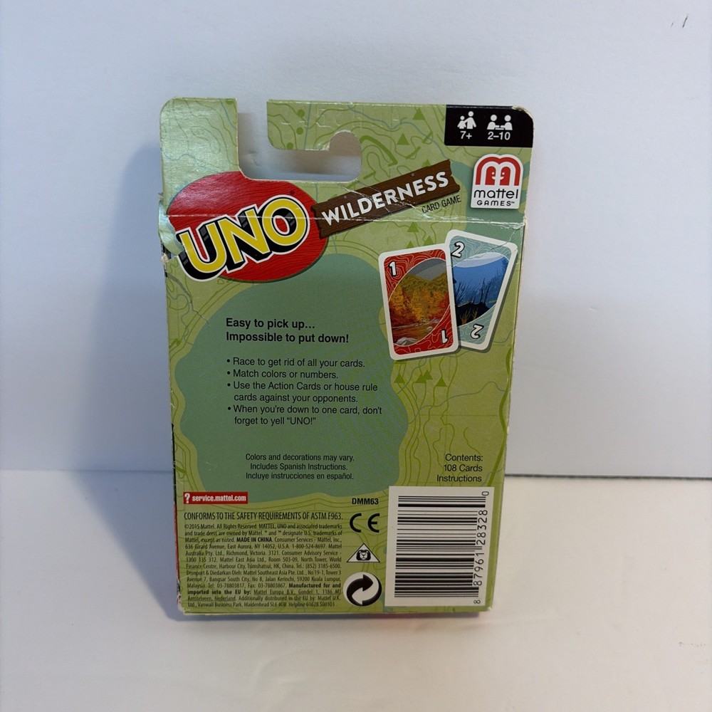 UNO Wilderness complete in box ( RARE )