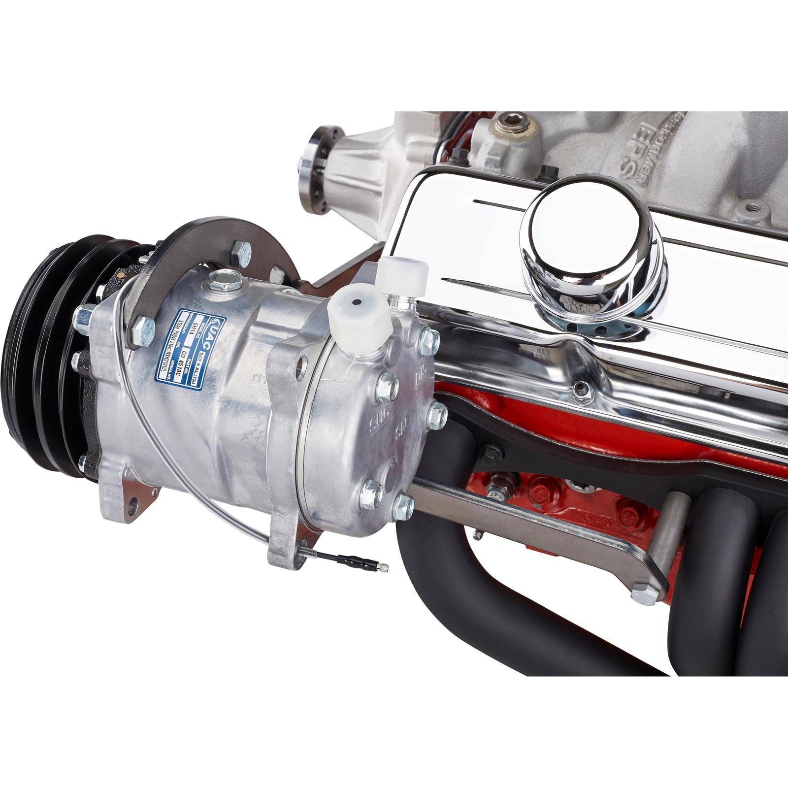 Vintage Air 15410-VCB Side Mount A/C Compressor Bracket, SBC, LH