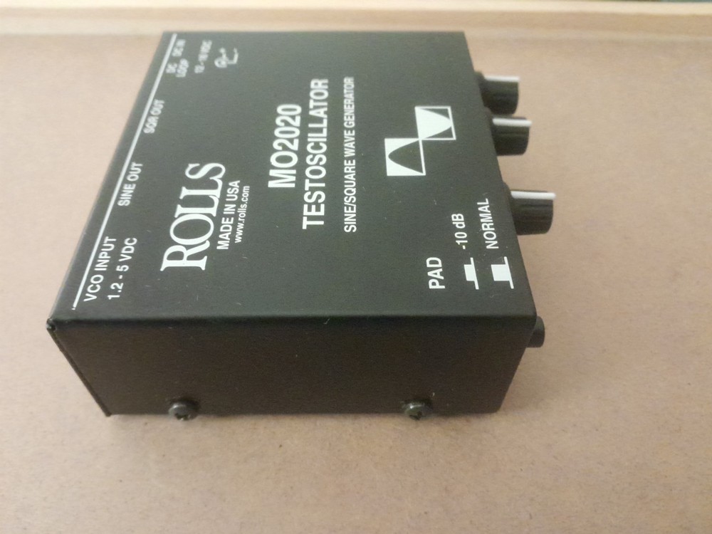 ROLL TESTOSCILLATOR MO2020, UNTESTED, FOR PARTS OR REPAIRS