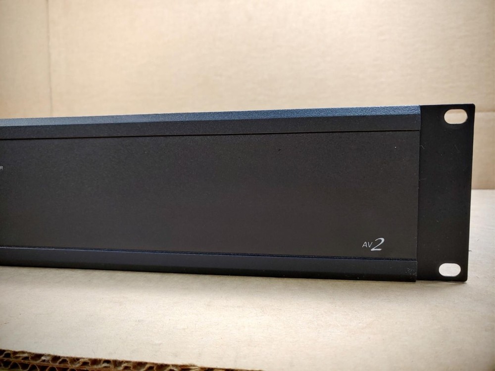 Crestron AV2 Audio Video Control Processor w/ C2ENET-2 & Rack-Ears ✔✔✔