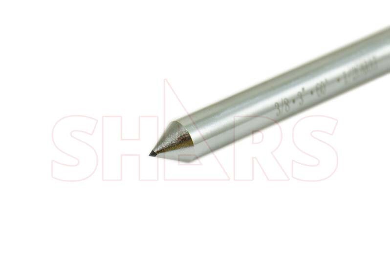 SHARS 3/8 x 3" Single Point Diamond Dresser 1/2 Carat Size Economy Grade New !{