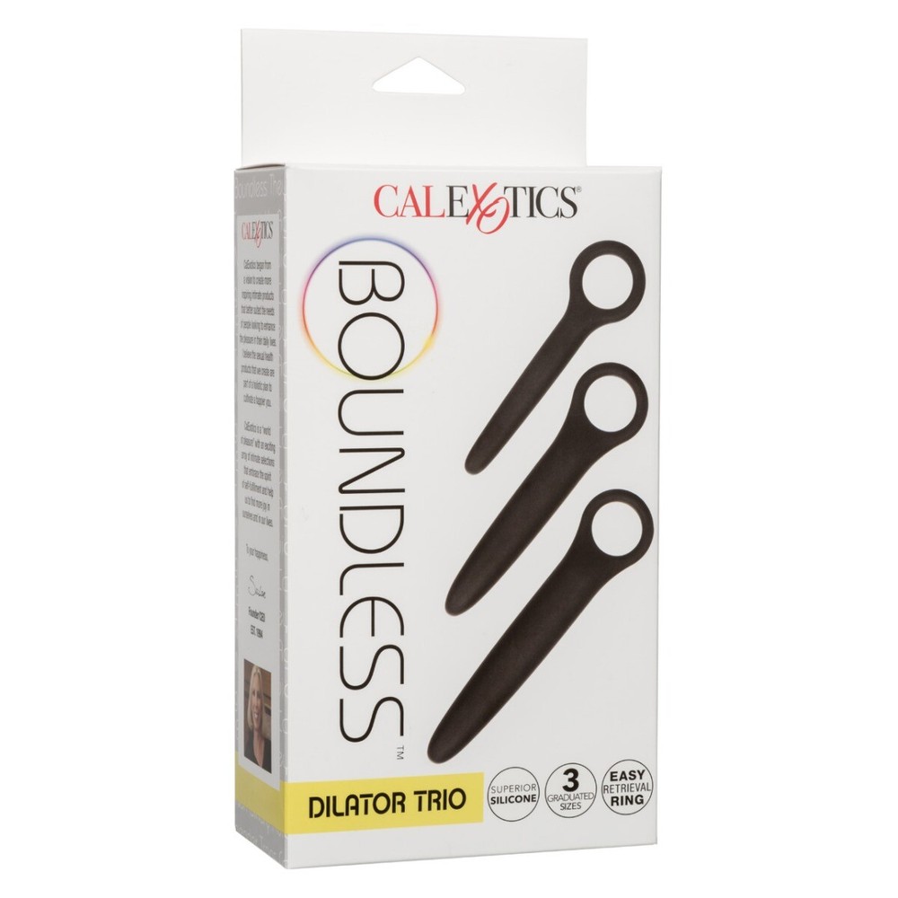 Boundless Vaginal Dilator Trio Silicone 3-Piece Graduated Dilation Probe Set