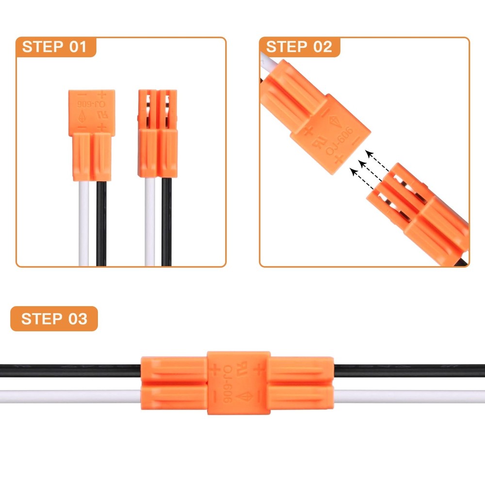 E26 Socket Adapter, 6 Pack Light Bulb Pigtail, Screw in Male , Medium Base