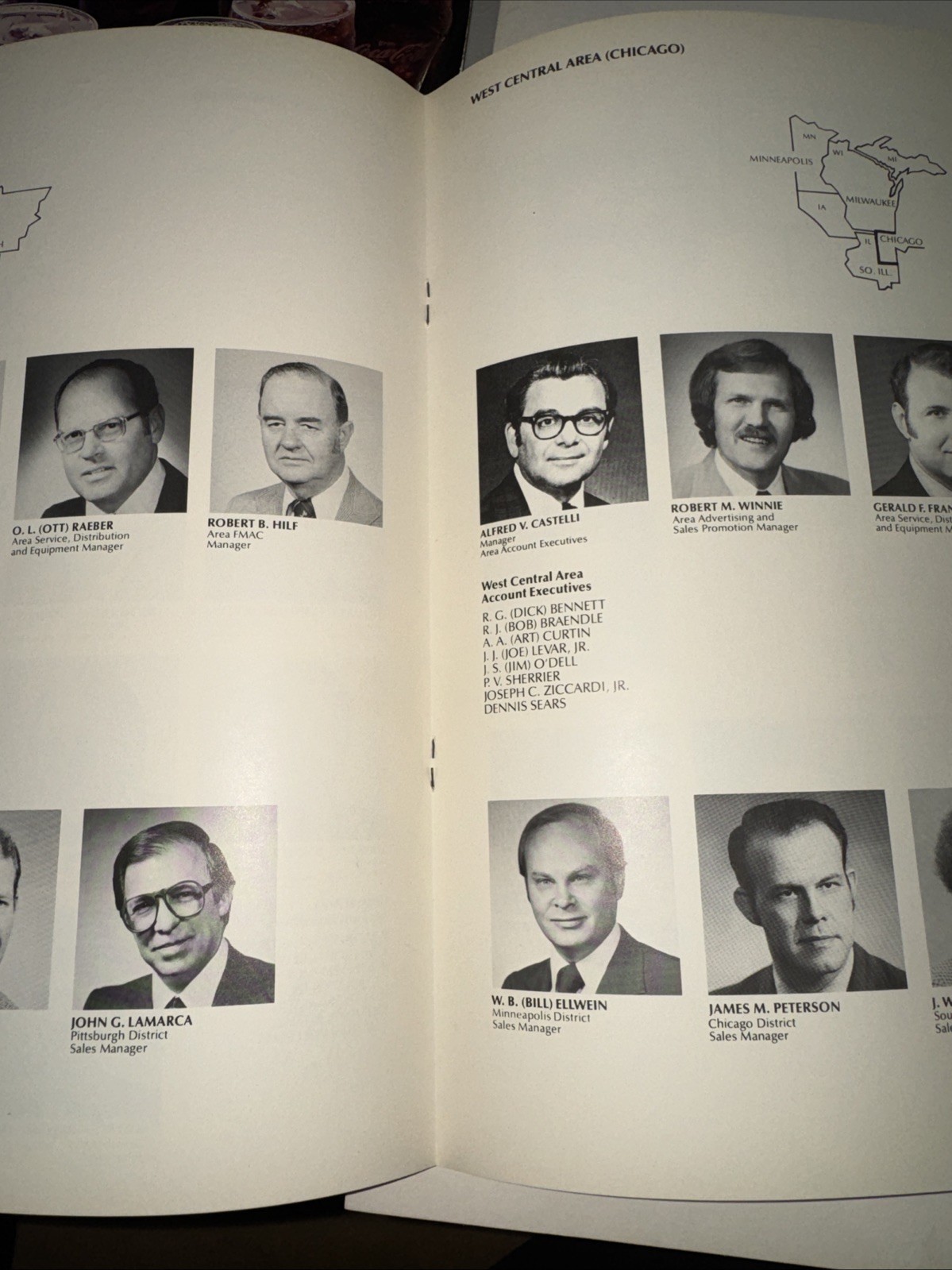 Coca Cola Fountain Sales Dept 77 78 80 81