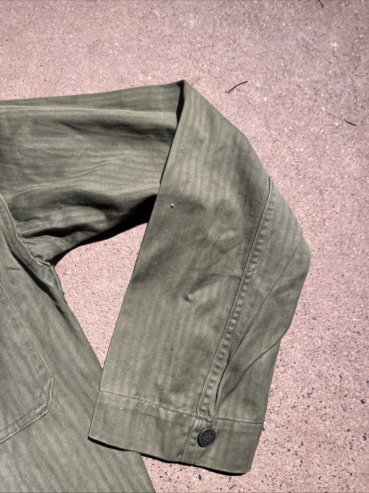 WW2 US Army HBT Jacket Good Condition 1945 Dated (FF505