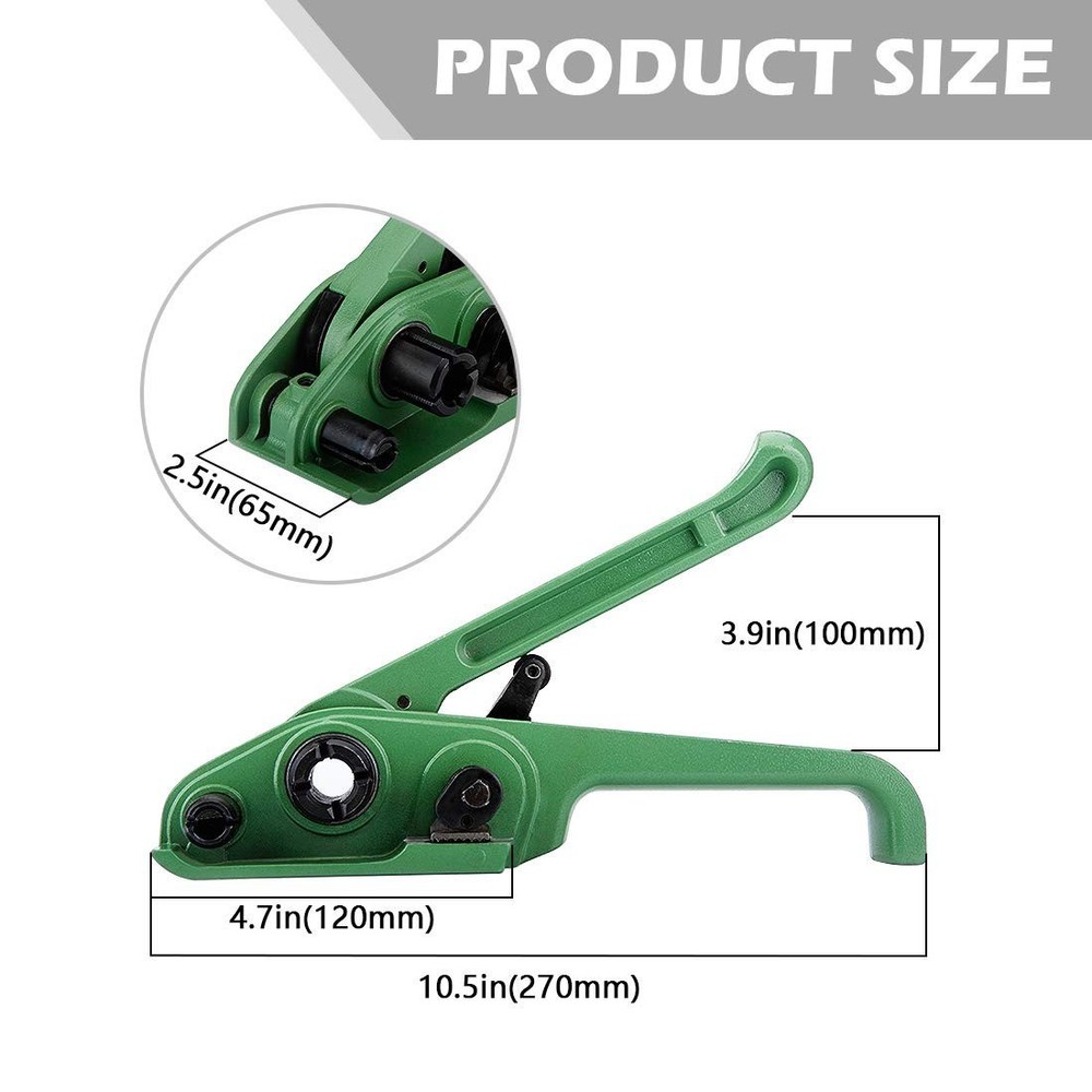 Efficient Manual Banding Tools: Strapping Tensioner & Cutter for Cargo Security
