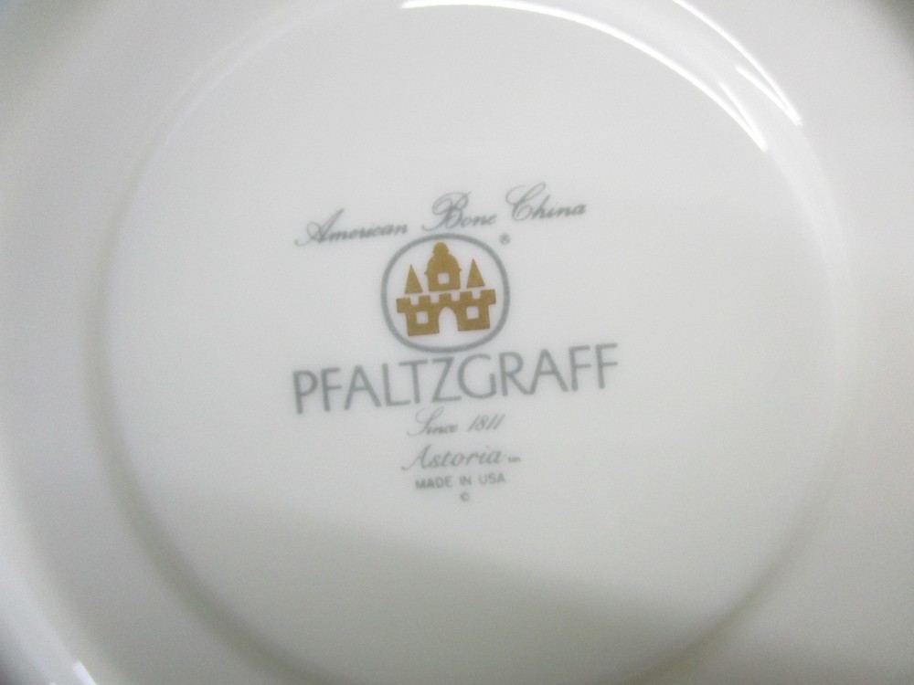 PFALTZGRAFF ASTORIA - 2 CUPS & SAUCERS - 3" 0705D
