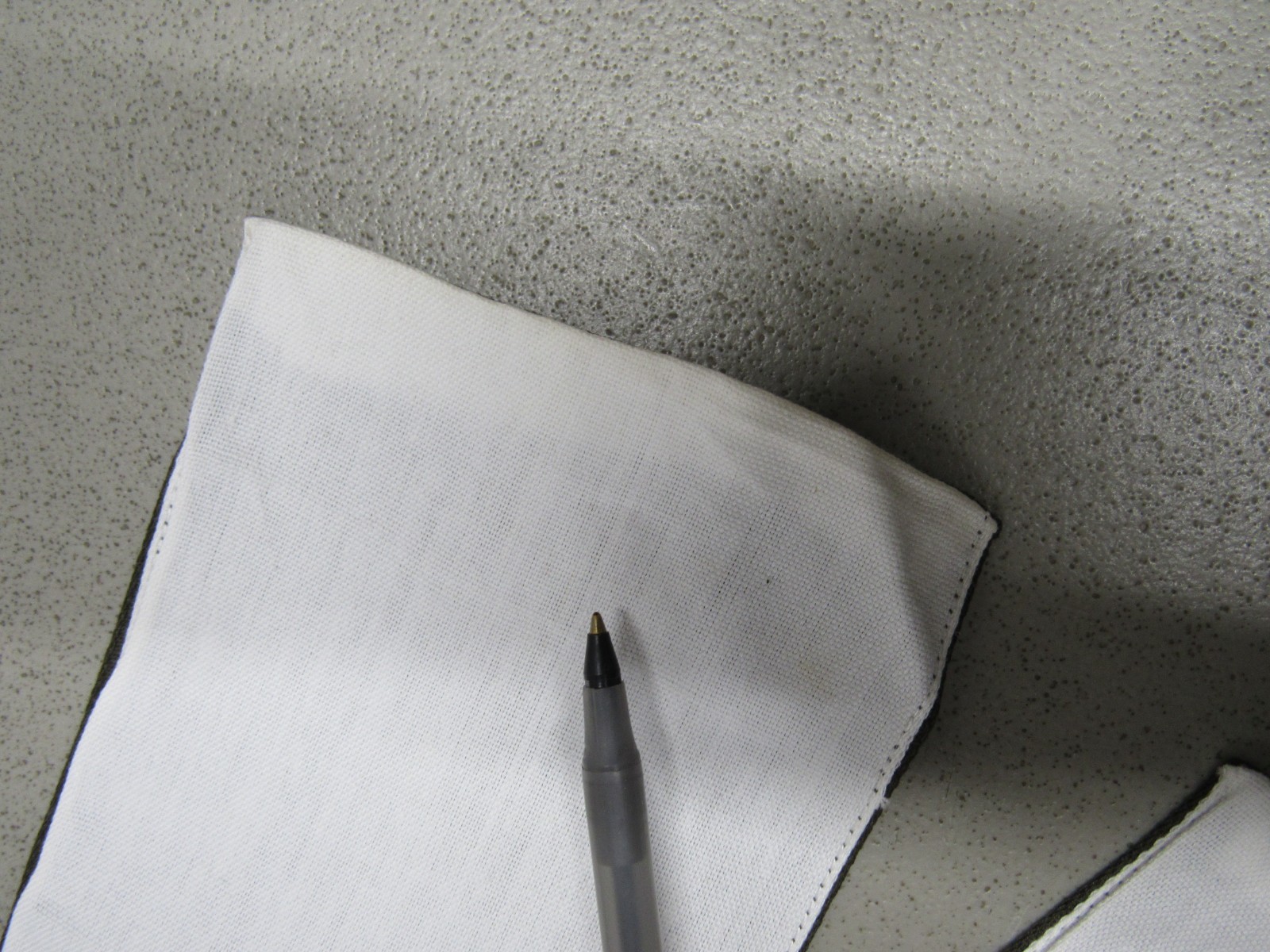 West German Red Cross Armband Cloth OD White Reversible Medic 1960s NOS