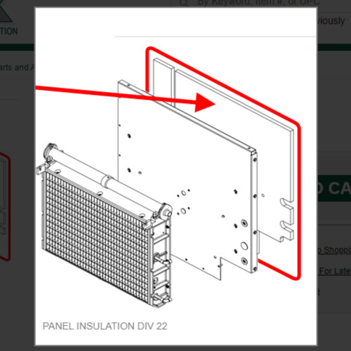 PANEL INSULATION DIV 22 #9131413-01