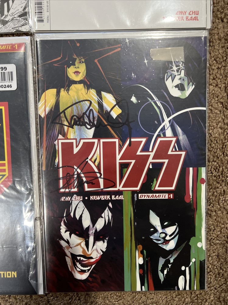 Kiss Memorabilia Dynamite Comic Books