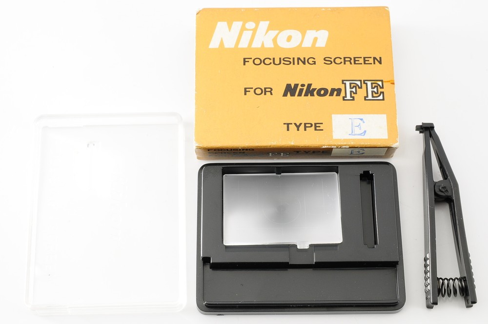 [Near MINT] Nikon FE Focusing Screen K Split & E Grid set From JAPAN