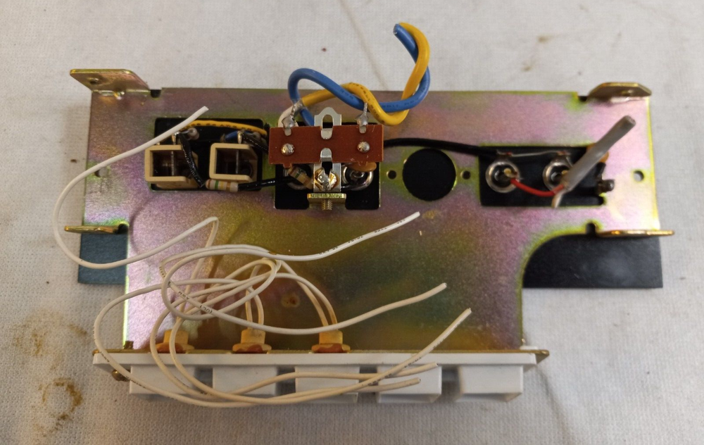 TECHNICS RS-263US DOLBY System INPUT/OUTPUT BACK PANEL w Light Board