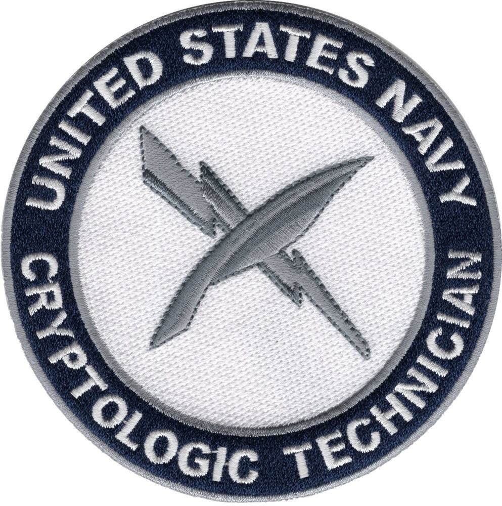 US Navy Cryptologic Technician CT Patch