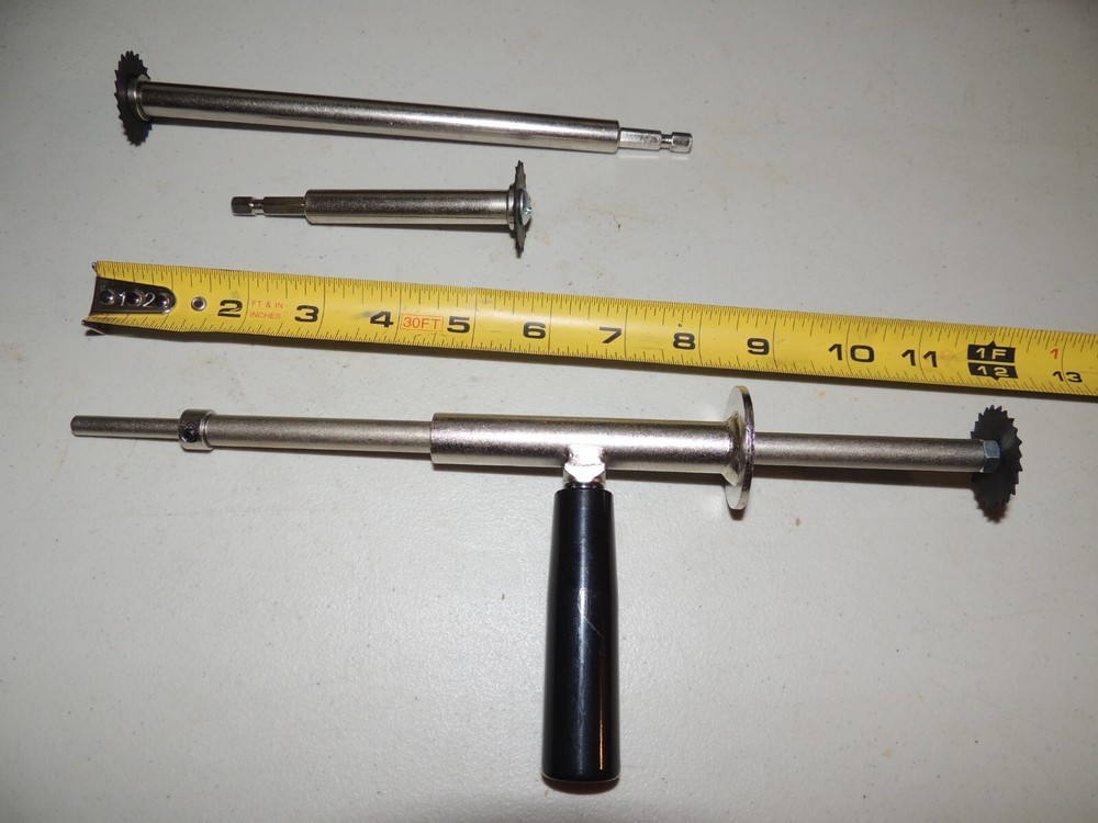 Set of Three , Internal PVC Pipe Cutters, inside, adjustable depth setting,