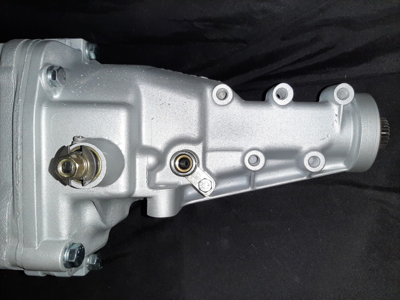 Muncie M-22 Rock Crusher Four Speed Transmission - RARE Drivers Side Speedo