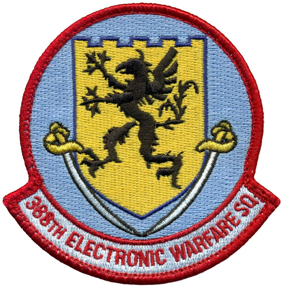 USAF  388th ELECTRONIC WARFARE SQUADRON PATCH
