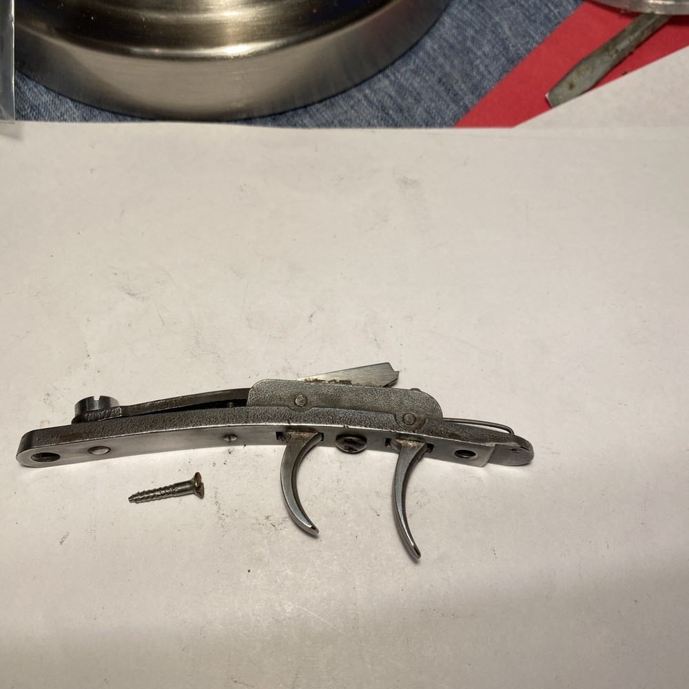 CVA Early Style Double Set Trigger Mountain Rifle Hawken Frontier missing spring