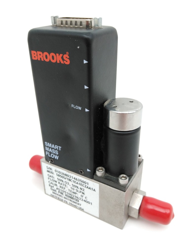 Brooks Instrument 5850S / 1BC1EA1ECZAA1A Smart Mass Flow Controller