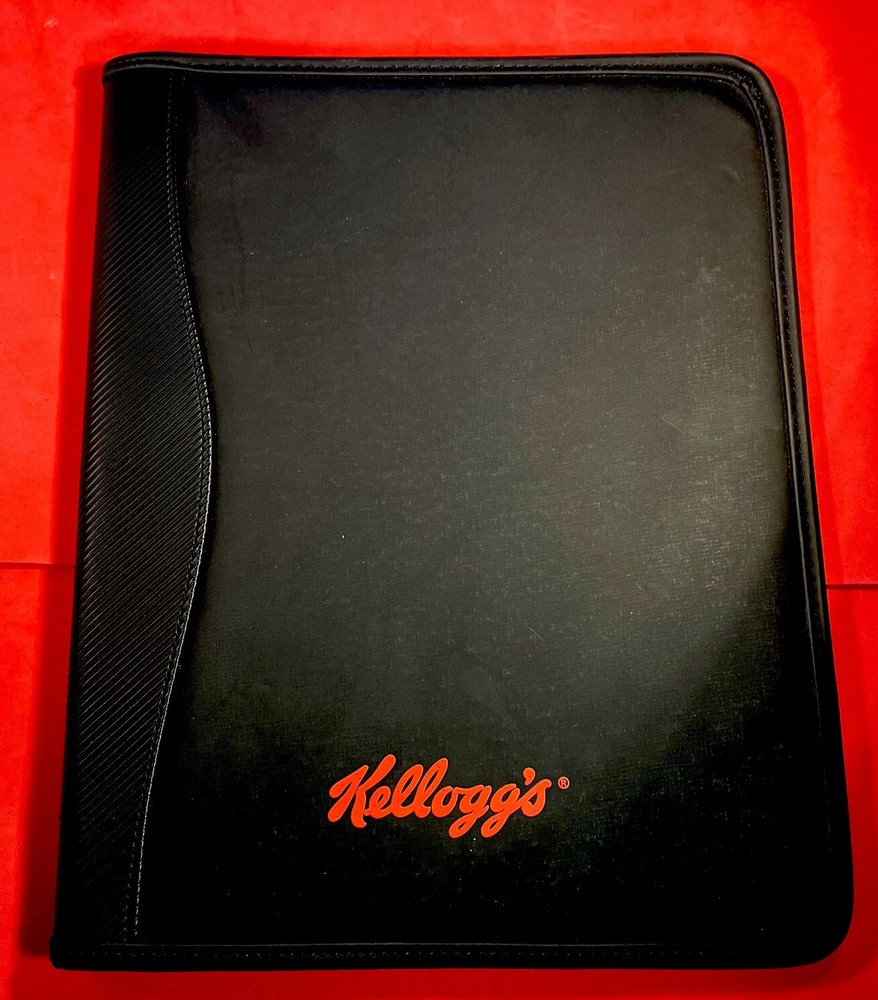 “Kelloggs” Portfolio Folder Binder Padfolio