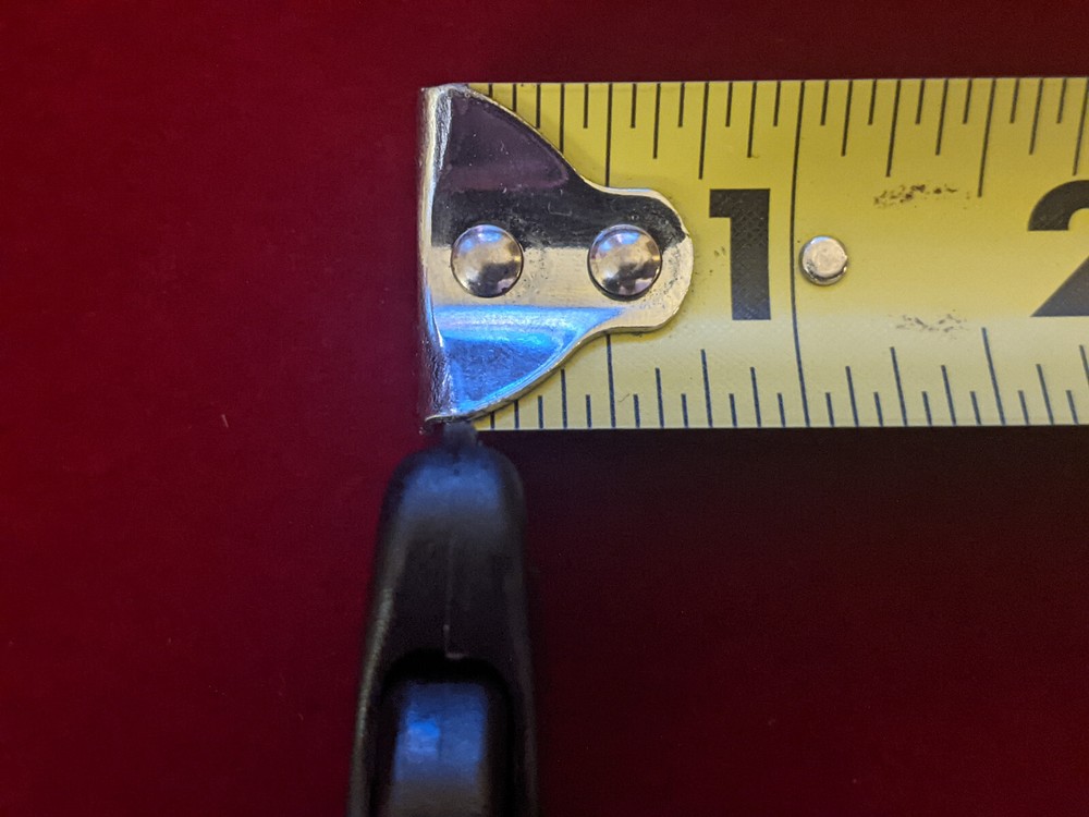 2" Black Plastic Buckles