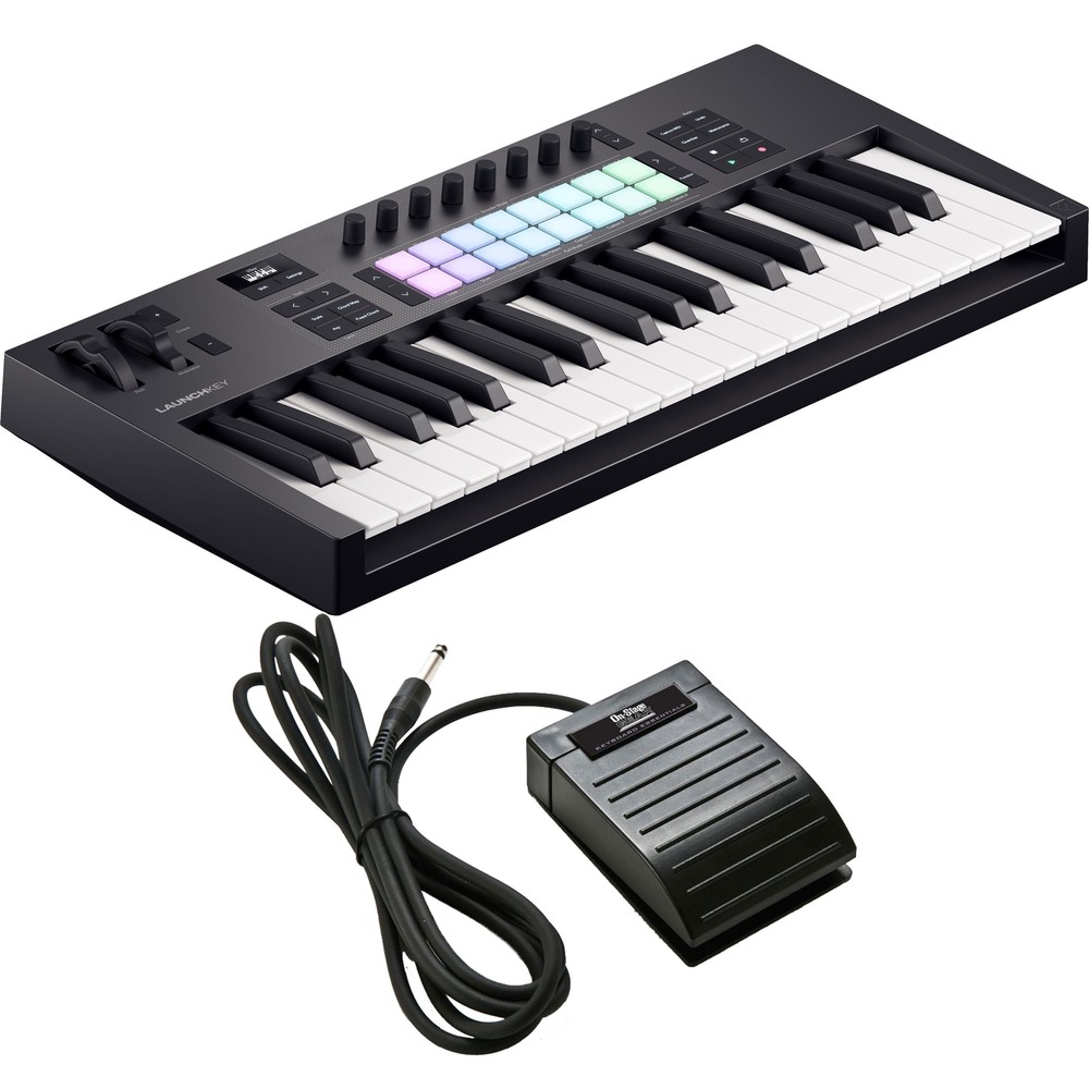 Novation Launchkey 37 Mk4 Keyboard Controller PEDAL PAK